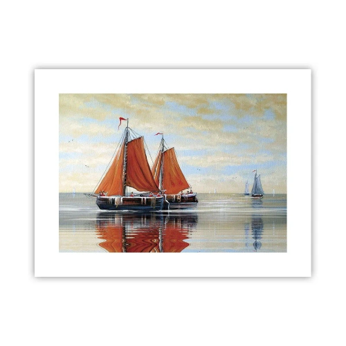 Poszter - Hé, vitorla, tengerész… - 40x30 cm