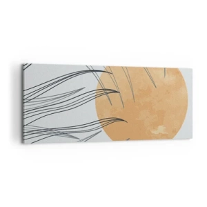 Vászonkép - Mindig a nap felé - 100x40 cm