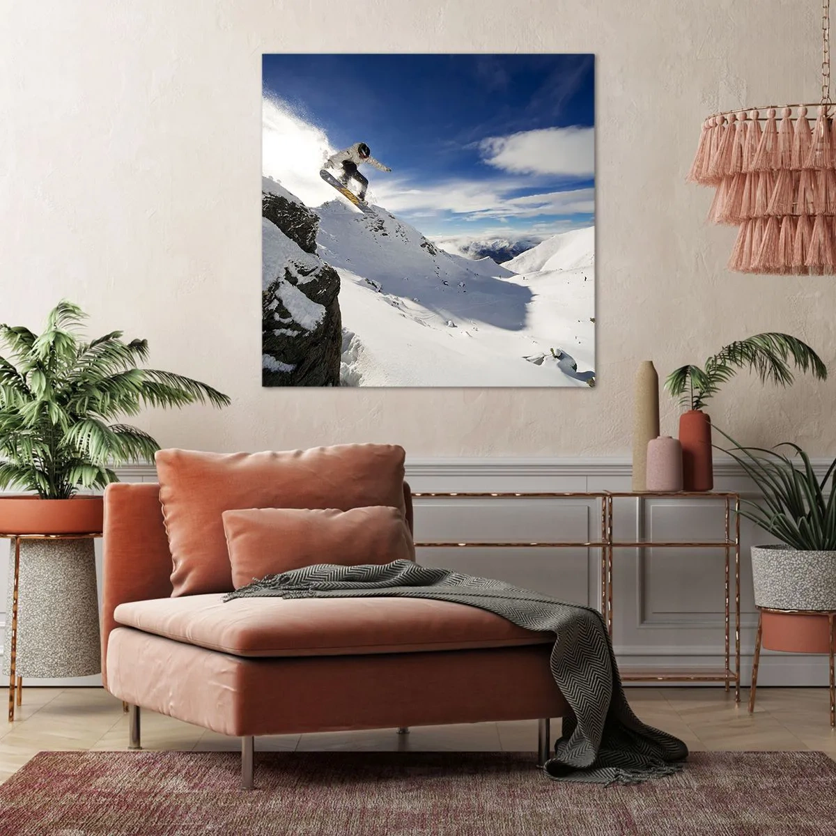 Vászonkép - Szabadság határok nélkül - 30x30 cm