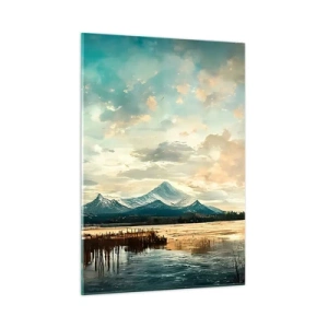 Üveg kép - Az ég védelme alatt - 50x70 cm