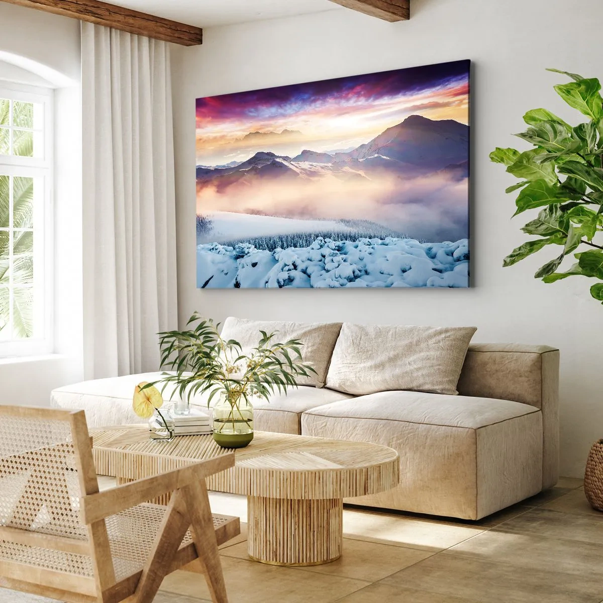 Vászonkép - A természet ereje és tisztasága - 120x80 cm
