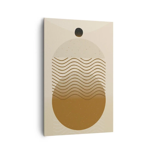 Vászonkép - A geometriai formák eredetéről - 80x120 cm