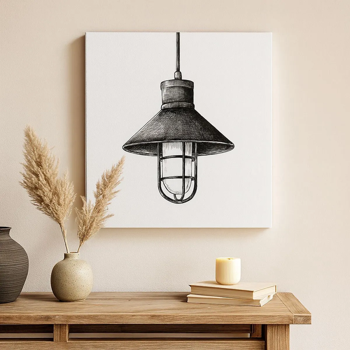 Vászonkép - Mint évekkel ezelőtt... - 30x30 cm