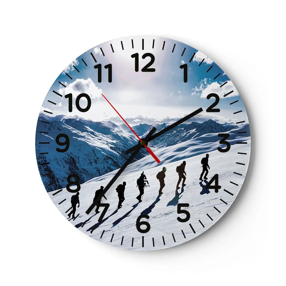 Falióra, Óra - A hódítók csapata - 30x30 cm