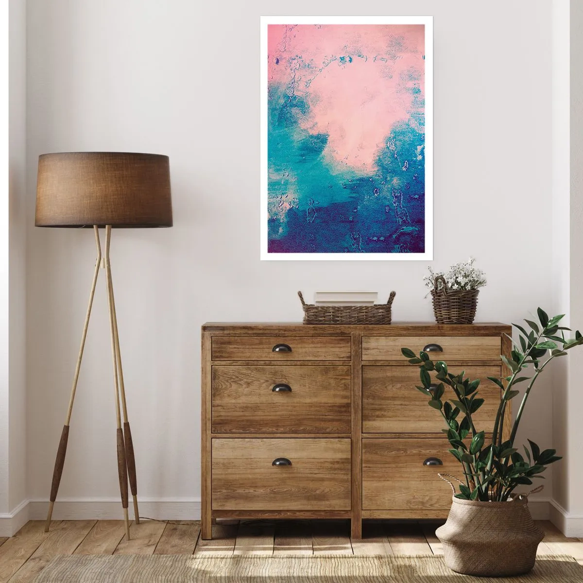 Poszter - Kék ölelések - 70x100 cm