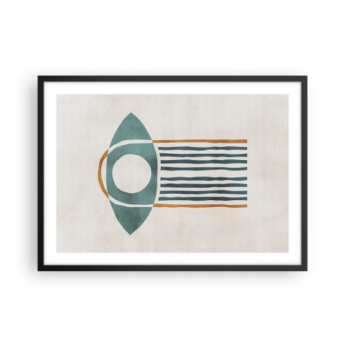 Poszter fehér keretben - Jelek és rituálék - 70x50 cm