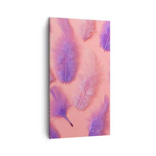 Vászonkép - A vágy lila madara - 45x80 cm