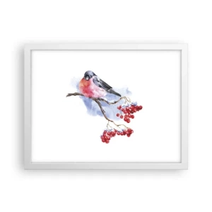 Poszter fekete keretben - Téli színben - 40x30 cm