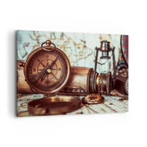 Vászonkép - Kalóz kaland vár a Karib-térségben - 120x80 cm