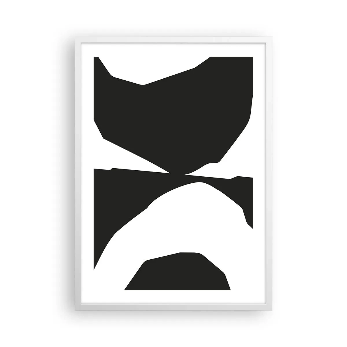 Poszter fekete keretben - Pozitív-negatív - 50x70 cm