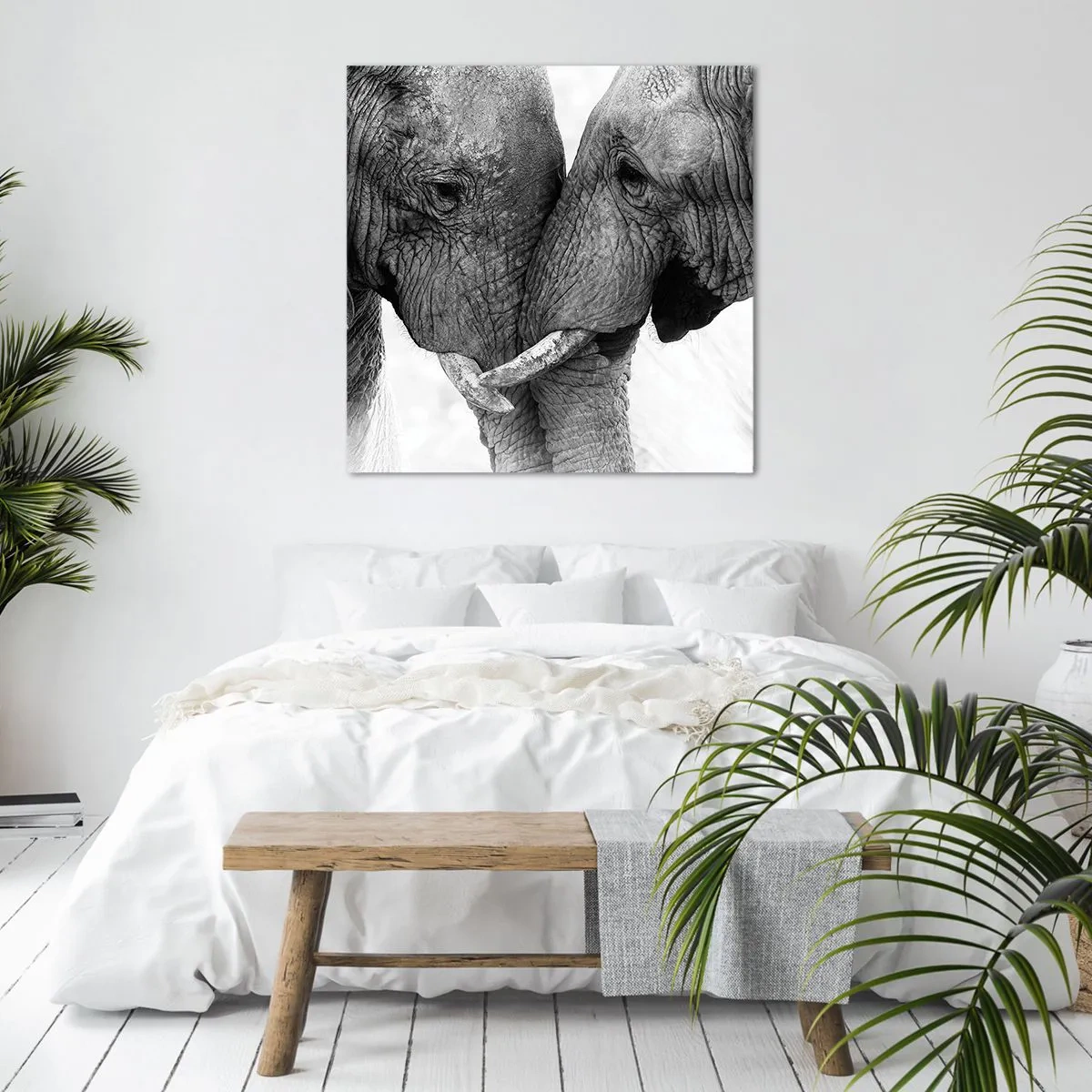 Vászonkép - Szívélyes vallomás - 40x40 cm