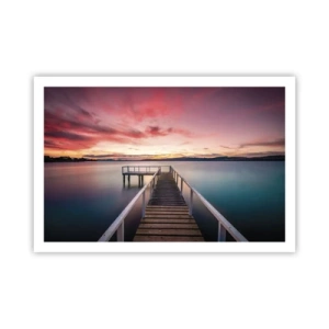 Poszter - Az este szelíd lángja - 91x61 cm