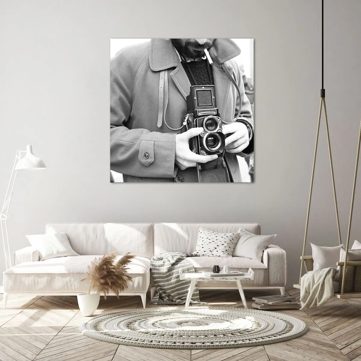 Vászonkép - Retro stílusban - 60x60 cm