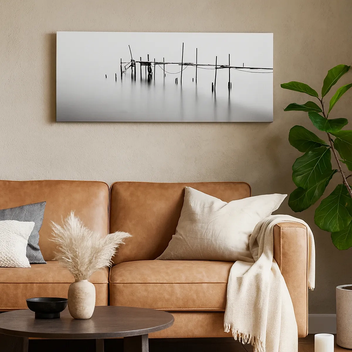 Vászonkép - Mi van, ha nincs világ? - 30x30 cm