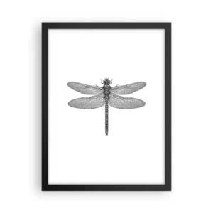 Poszter fehér keretben - A természet precizitása - 30x40 cm