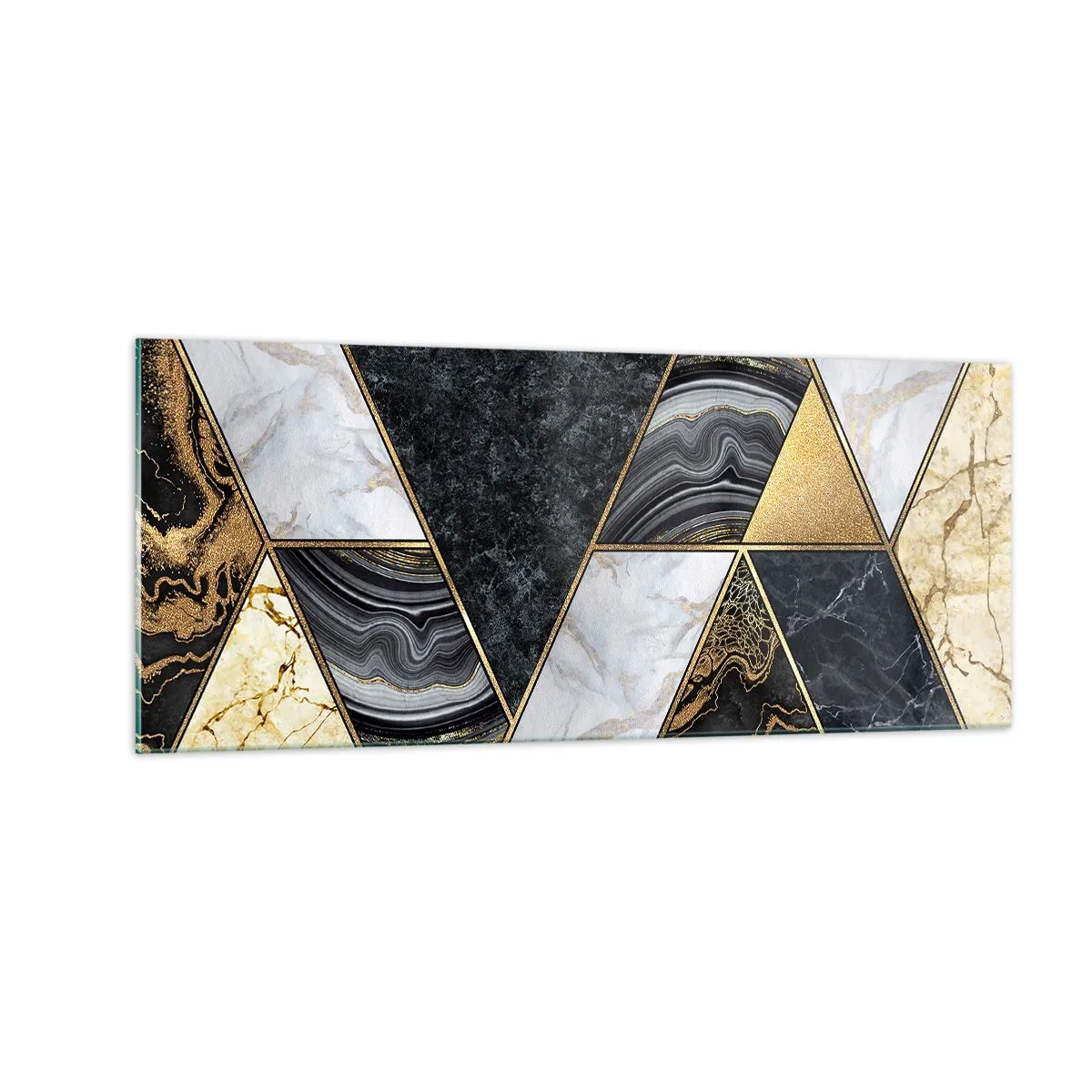 Üveg kép - Kőről kőre - 100x40 cm