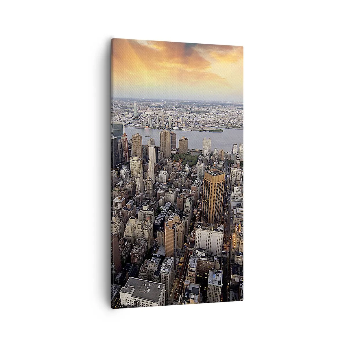 Vászonkép - Korunk dobogó szíve - 55x100 cm