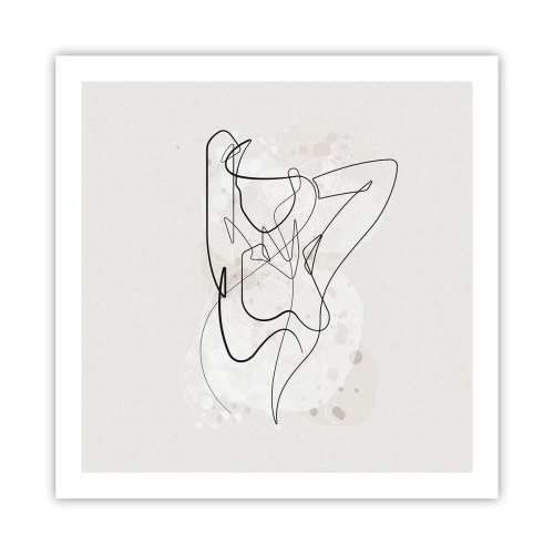 Poszter - A csábítás művészete - 60x60 cm