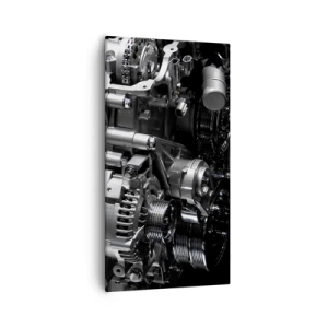 Vászonkép - Acél, szép, erős - 55x100 cm