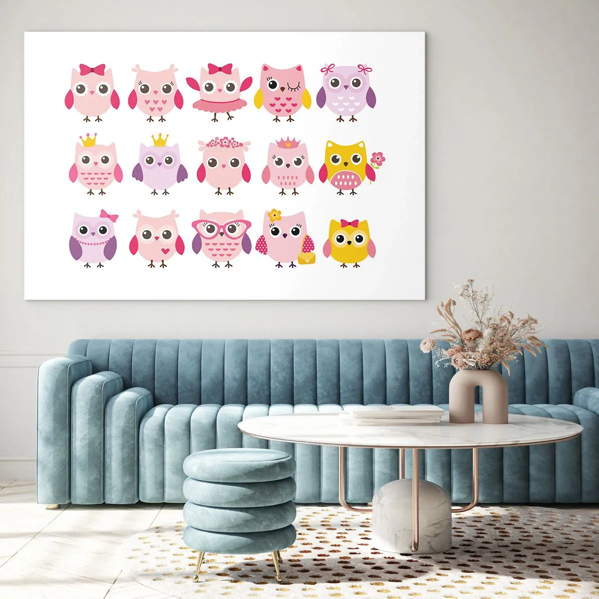 Üveg kép - Egyik édesebb, mint a másik - 100x70 cm