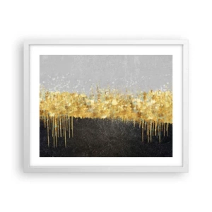 Poszter fekete keretben - Befelé és felfelé - 50x40 cm