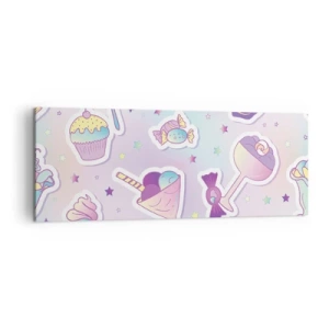 Vászonkép - Hogy minden nap születésnap legyen - 140x50 cm