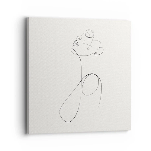 Vászonkép - Álmokban hurkolt - 30x30 cm