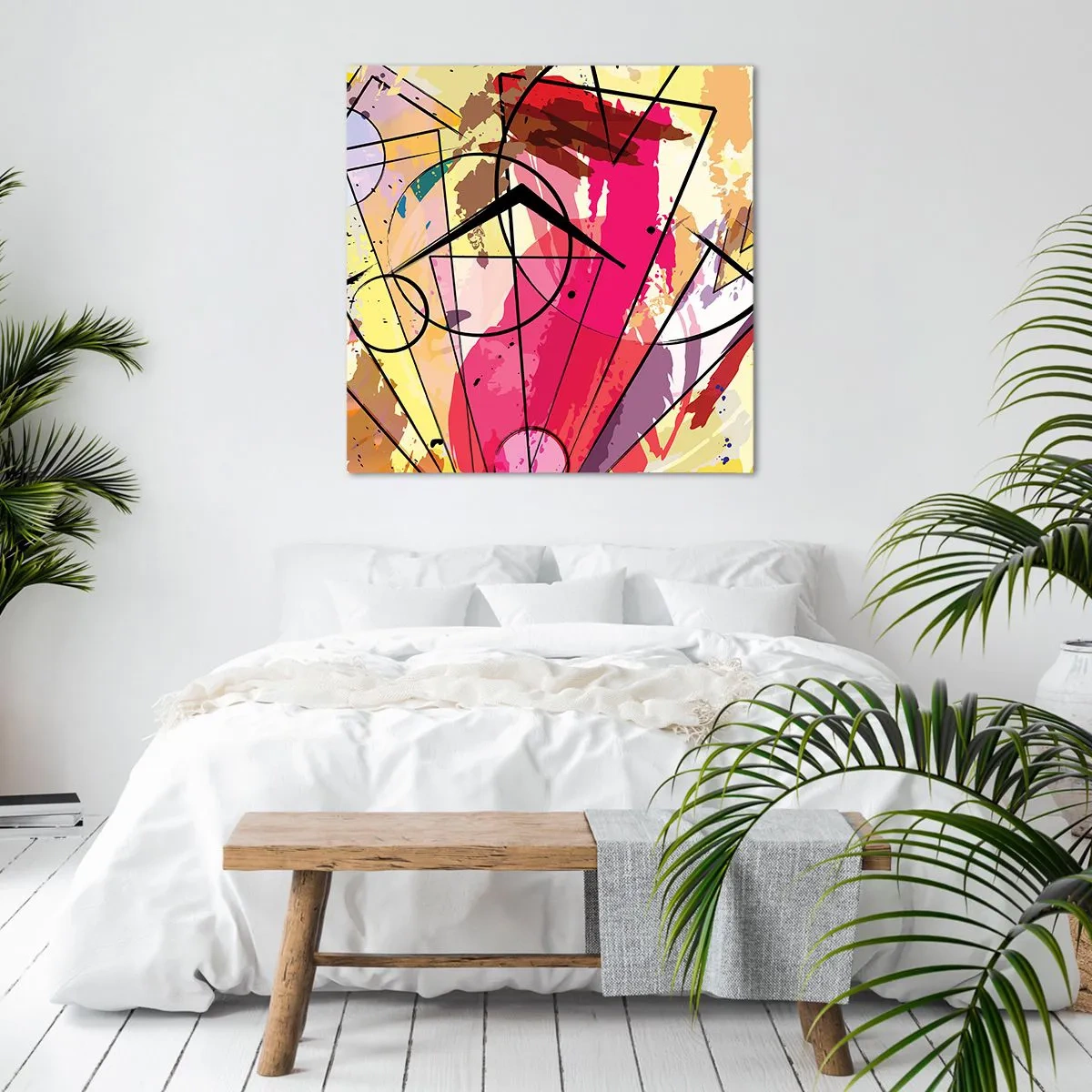 Vászonkép - Robbanás - 70x70 cm