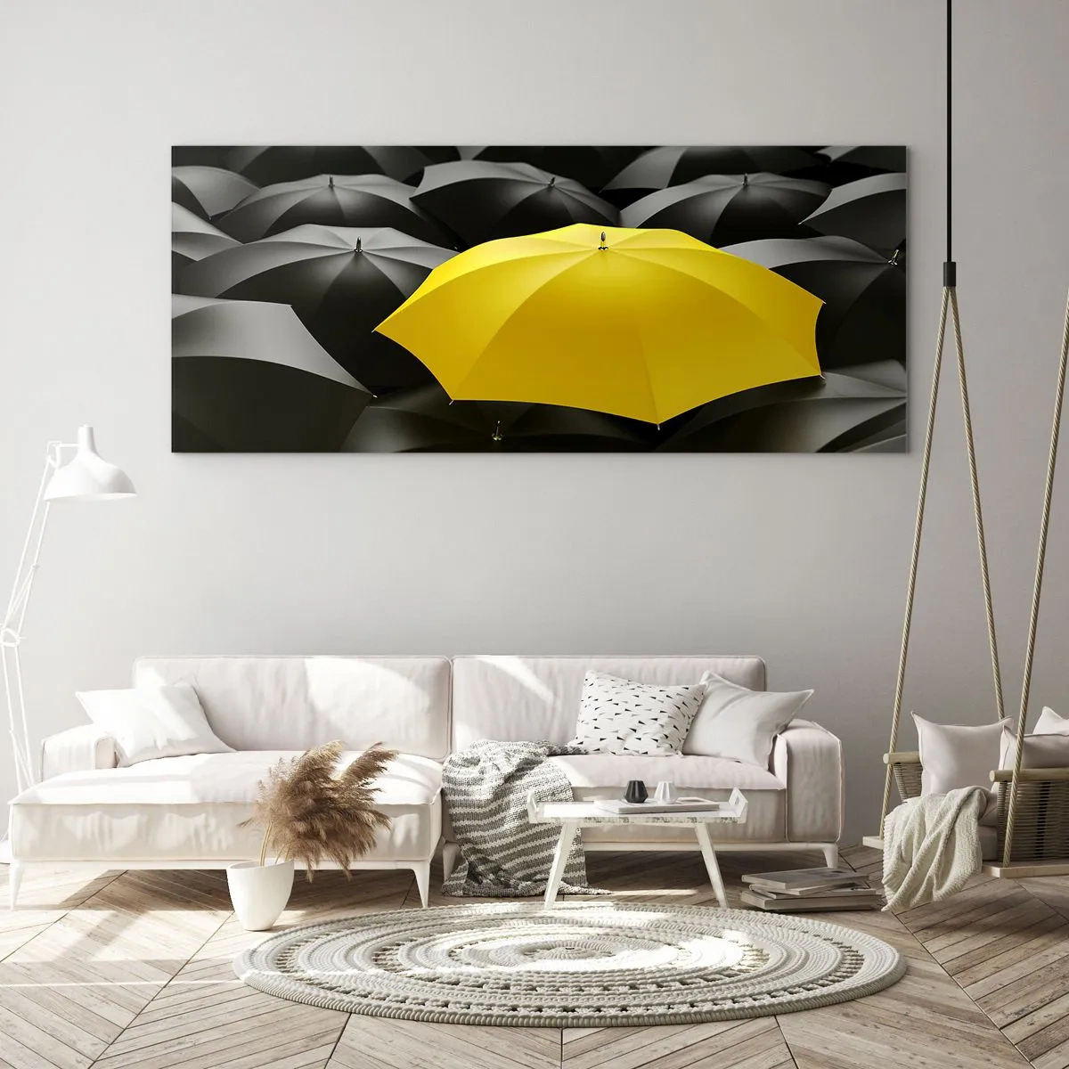 Üveg kép - Viszlát bánat - 100x40 cm