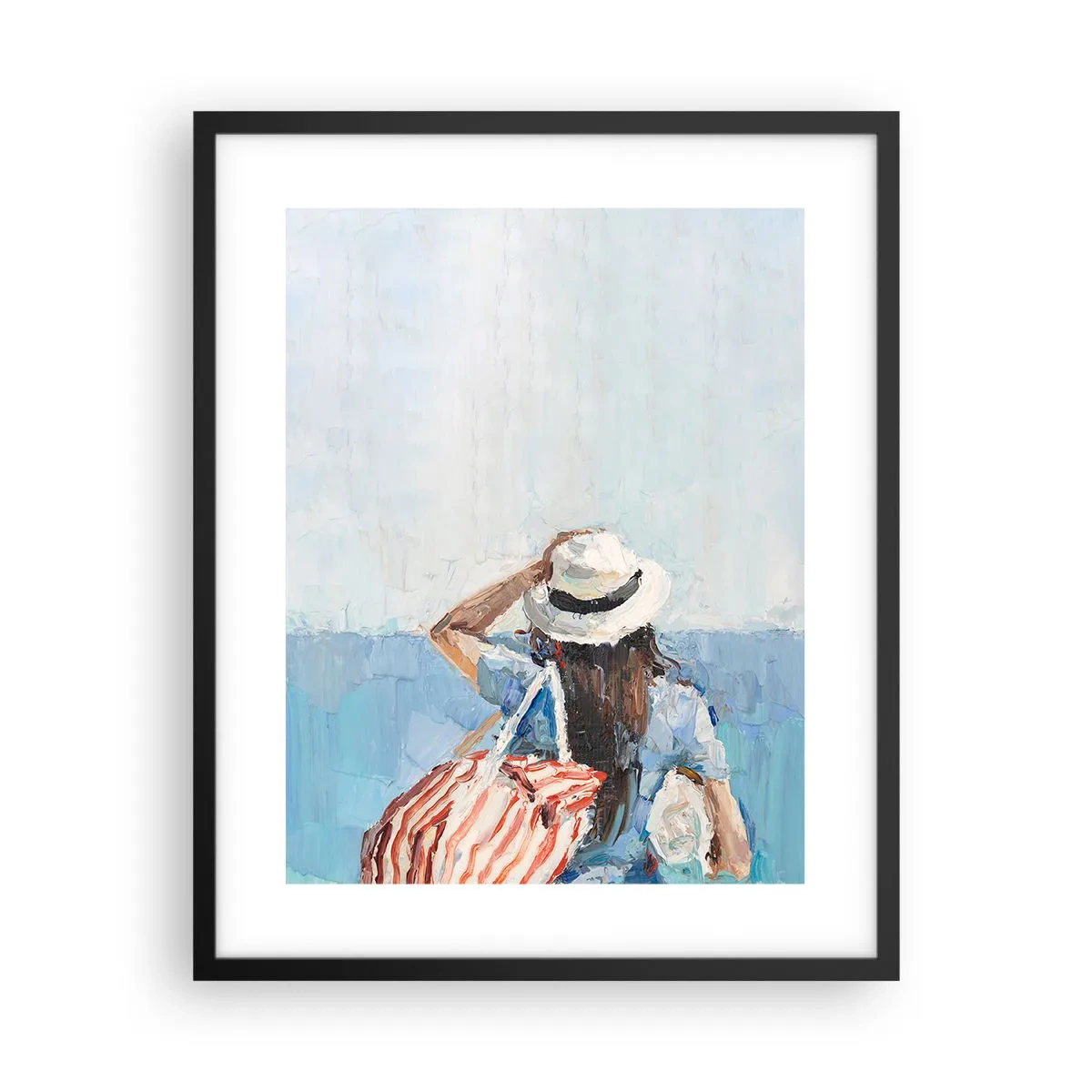 Poszter fehér keretben - Üdvözöljük a nyaraláson - 40x50 cm