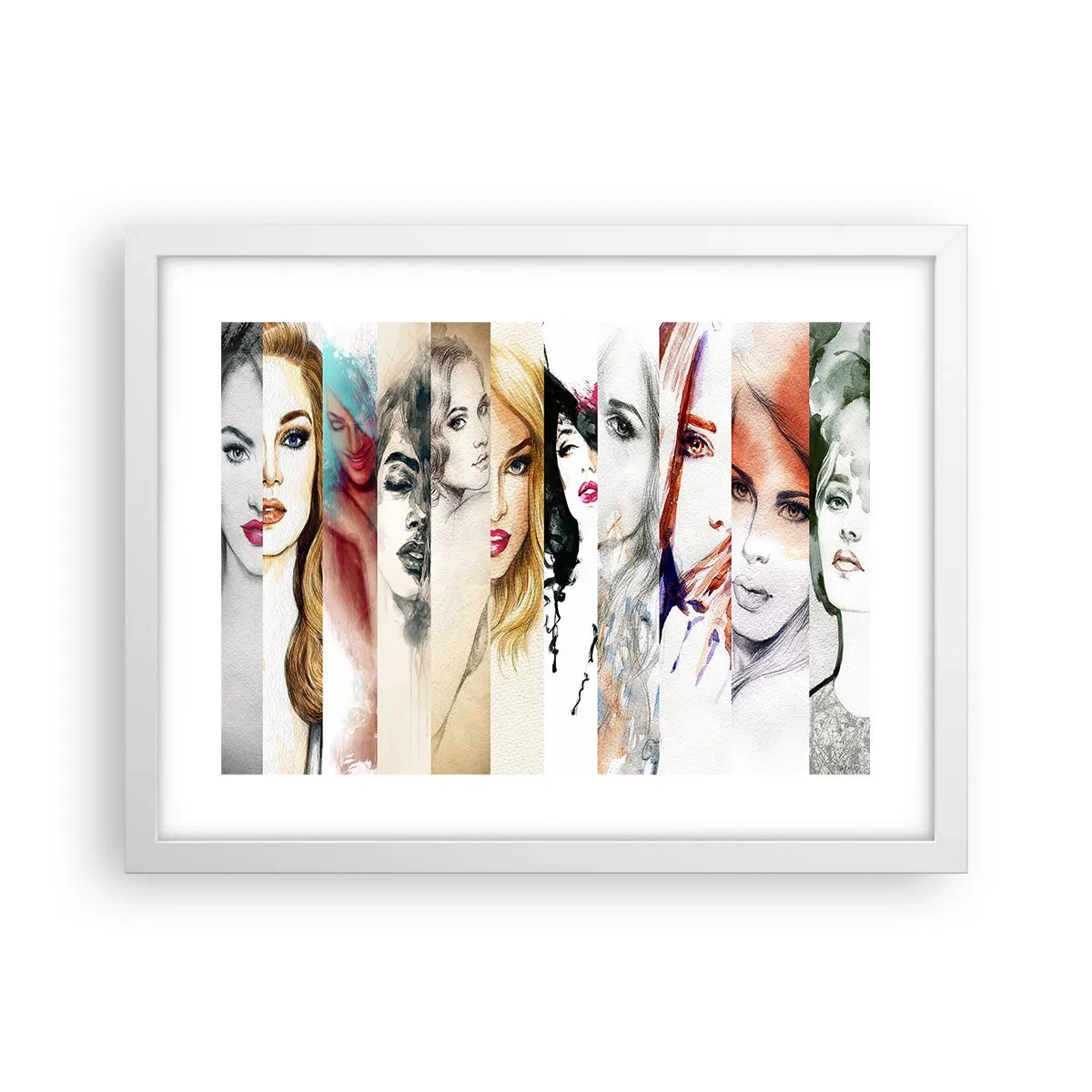 Poszter fekete keretben - És ez mindig TE  - 40x30 cm