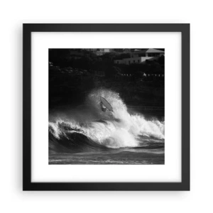 Poszter fehér keretben - Kihívás elfogadva! - 30x30 cm