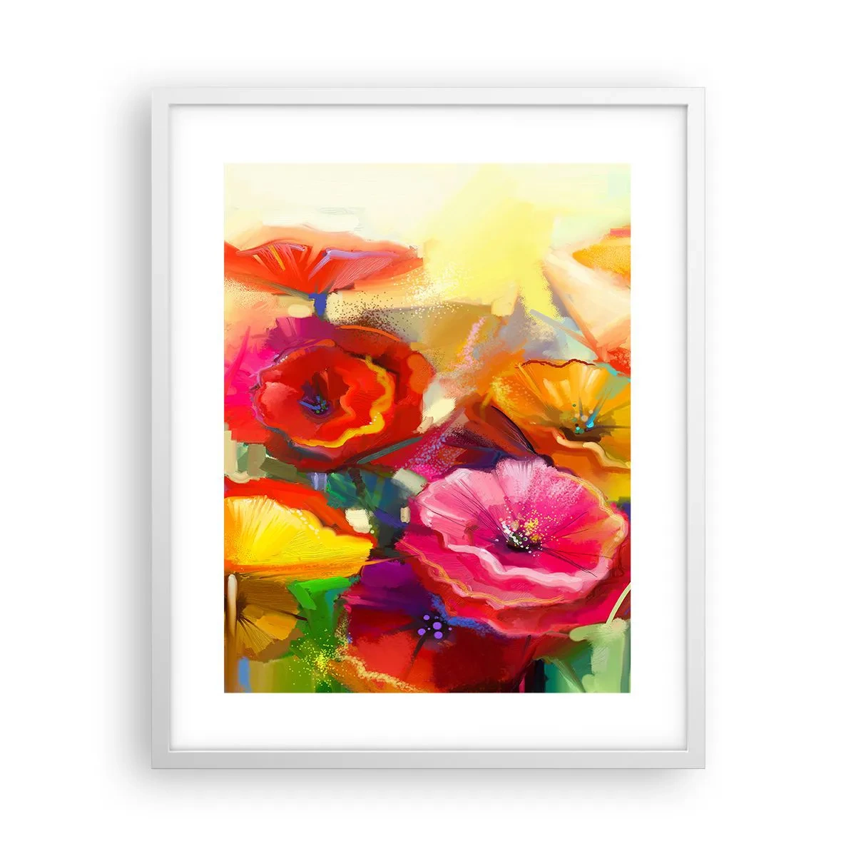 Poszter fekete keretben - Nem csak piros - 40x50 cm