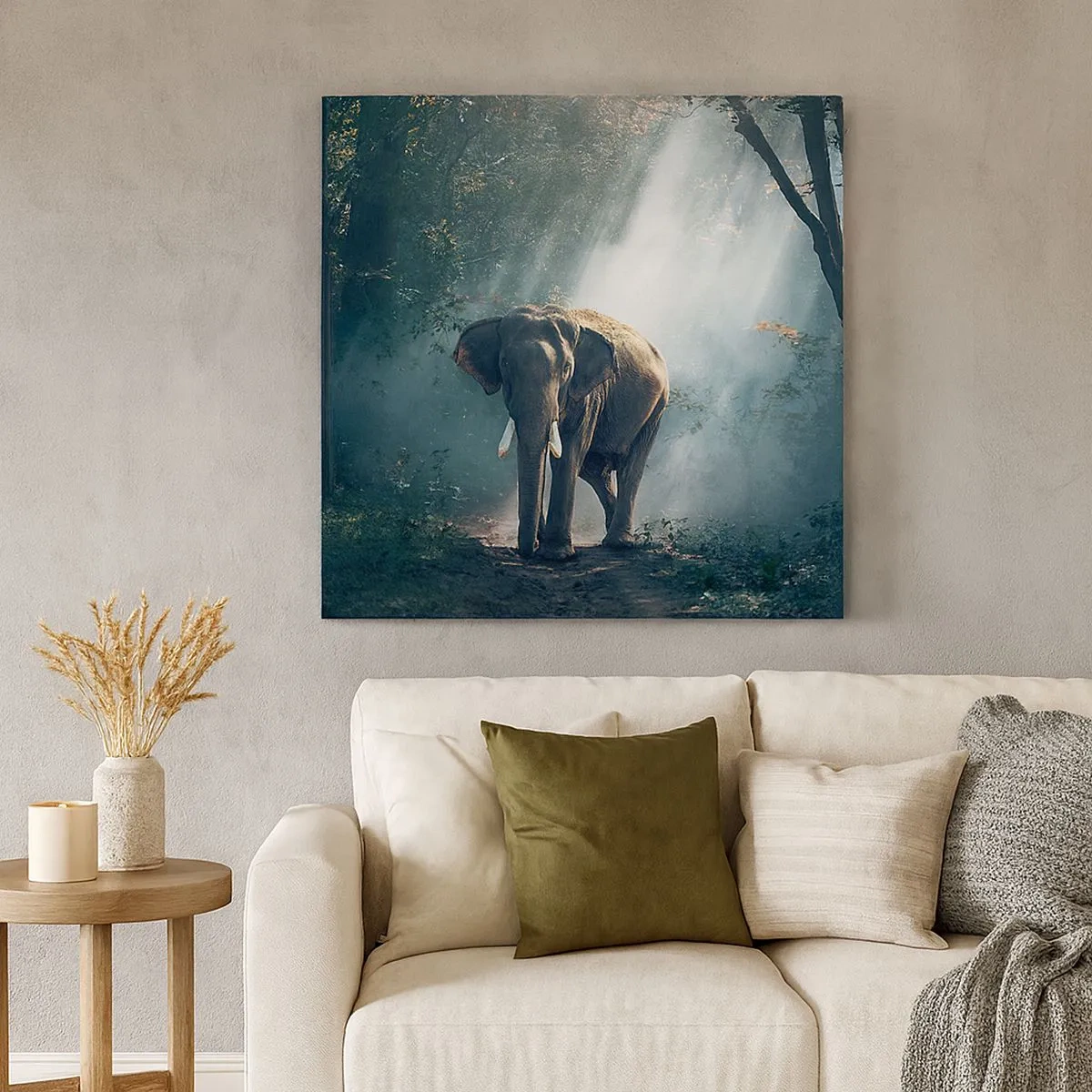 Vászonkép - Nyugodt séta - 30x30 cm