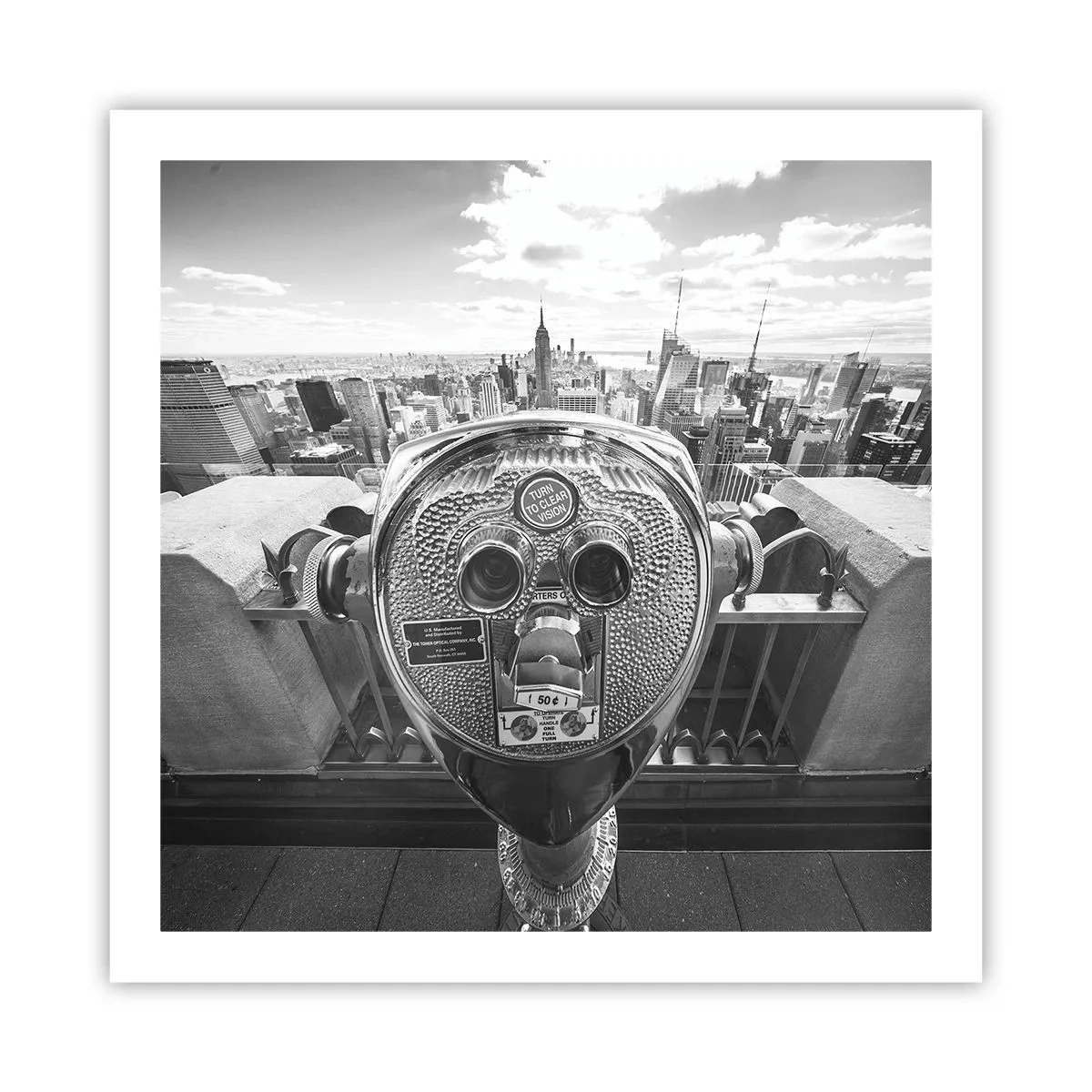 Poszter - A városok városa - 60x60 cm