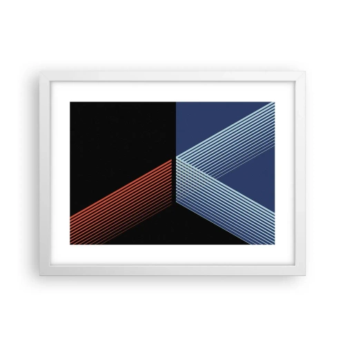 Poszter fekete keretben - Egyszerű történet - 40x30 cm