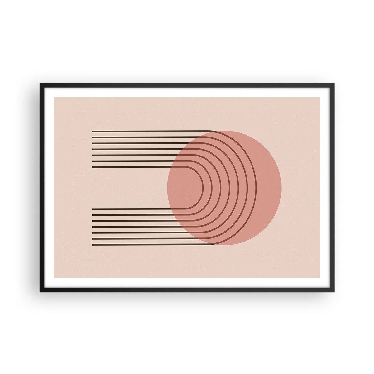 Poszter fehér keretben - Ellenállhatatlan vonzalom - 100x70 cm