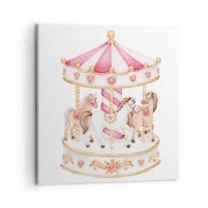 Vászonkép - A gyermekkor édes világa - 50x50 cm