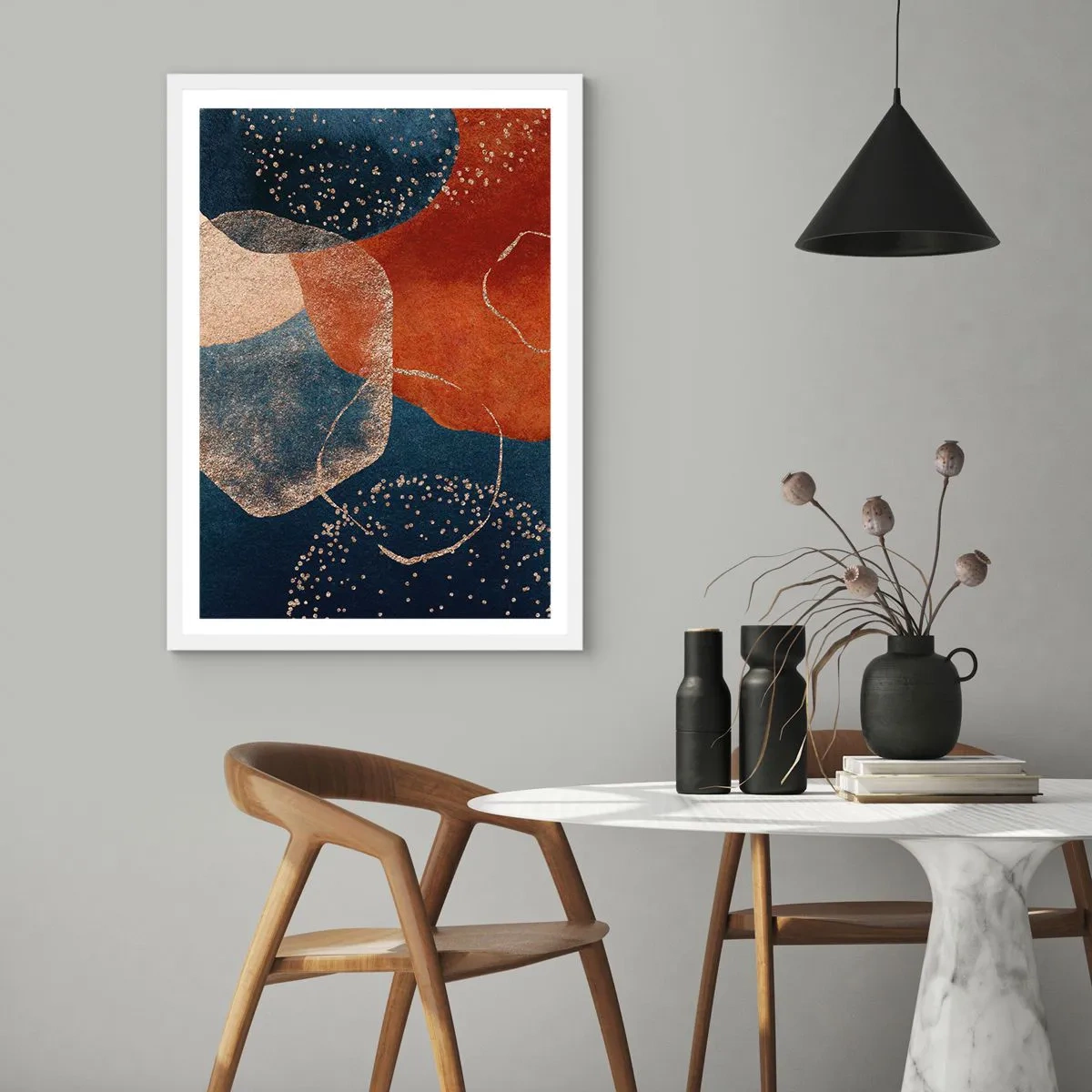 Poszter fekete keretben - A lét könnyedsége - 61x91 cm