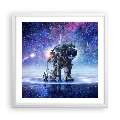 Poszter fekete keretben - A csillagos ég felettem - 50x50 cm