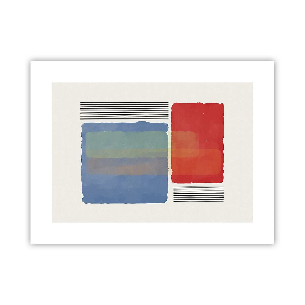 Poszter - A geometria szelleme és betűje - 40x30 cm