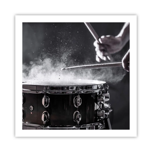 Poszter - A zene pulzusa - 60x60 cm