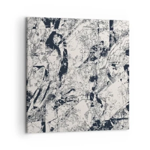Vászonkép - Az ellentétek egymásba fonódása - 50x50 cm