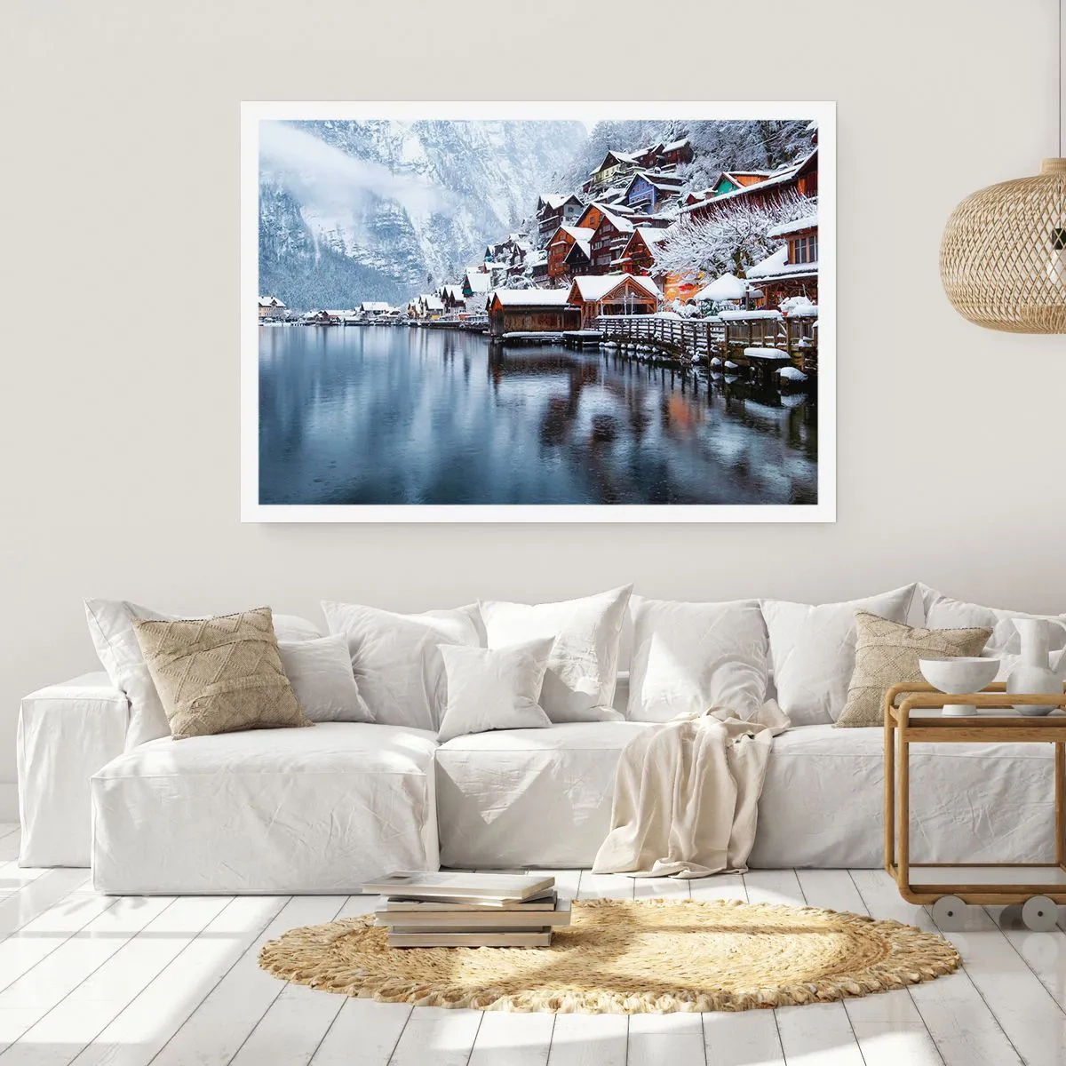 Poszter - Téli díszben - 100x70 cm