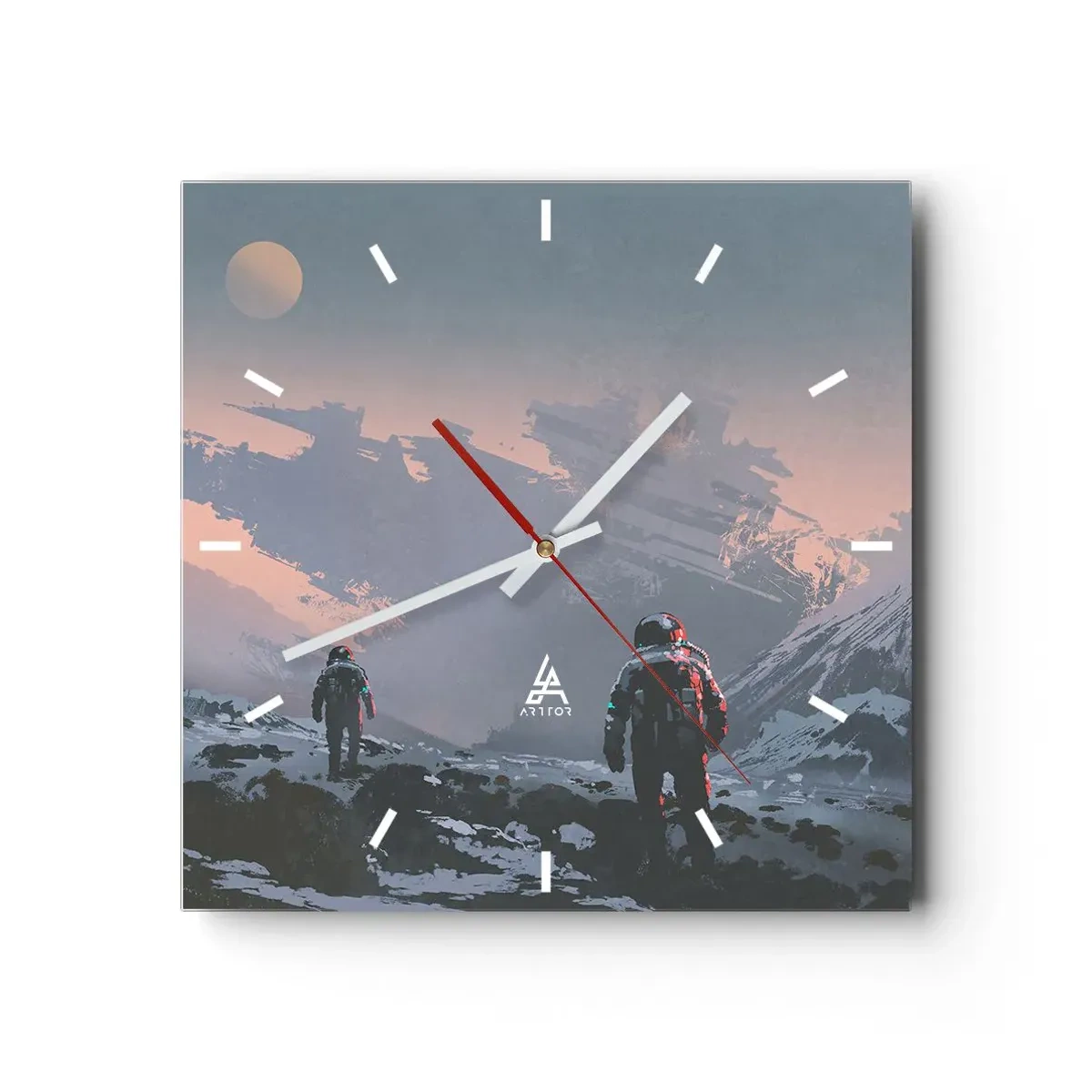 Falióra, Óra - Ismeretlen csillag alatt - 40x40 cm