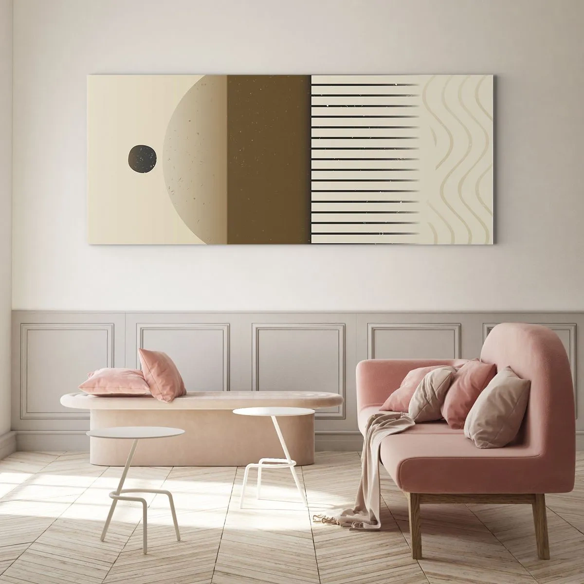 Üveg kép - Különféle államok - 140x50 cm