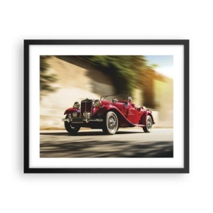 Poszter fehér keretben - Szebb, mint Szamothrakéi Niké - 50x40 cm