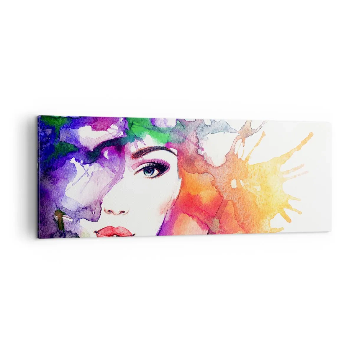Vászonkép - Fejjel a felhőkben - 140x50 cm