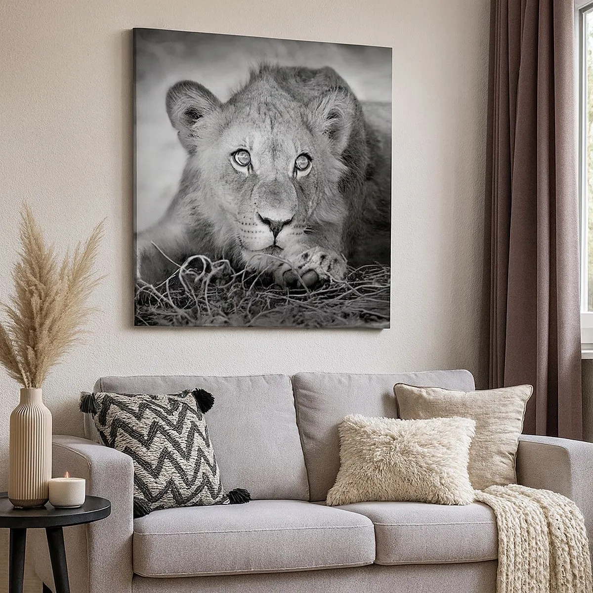 Vászonkép - Királyi kölyök - 30x30 cm