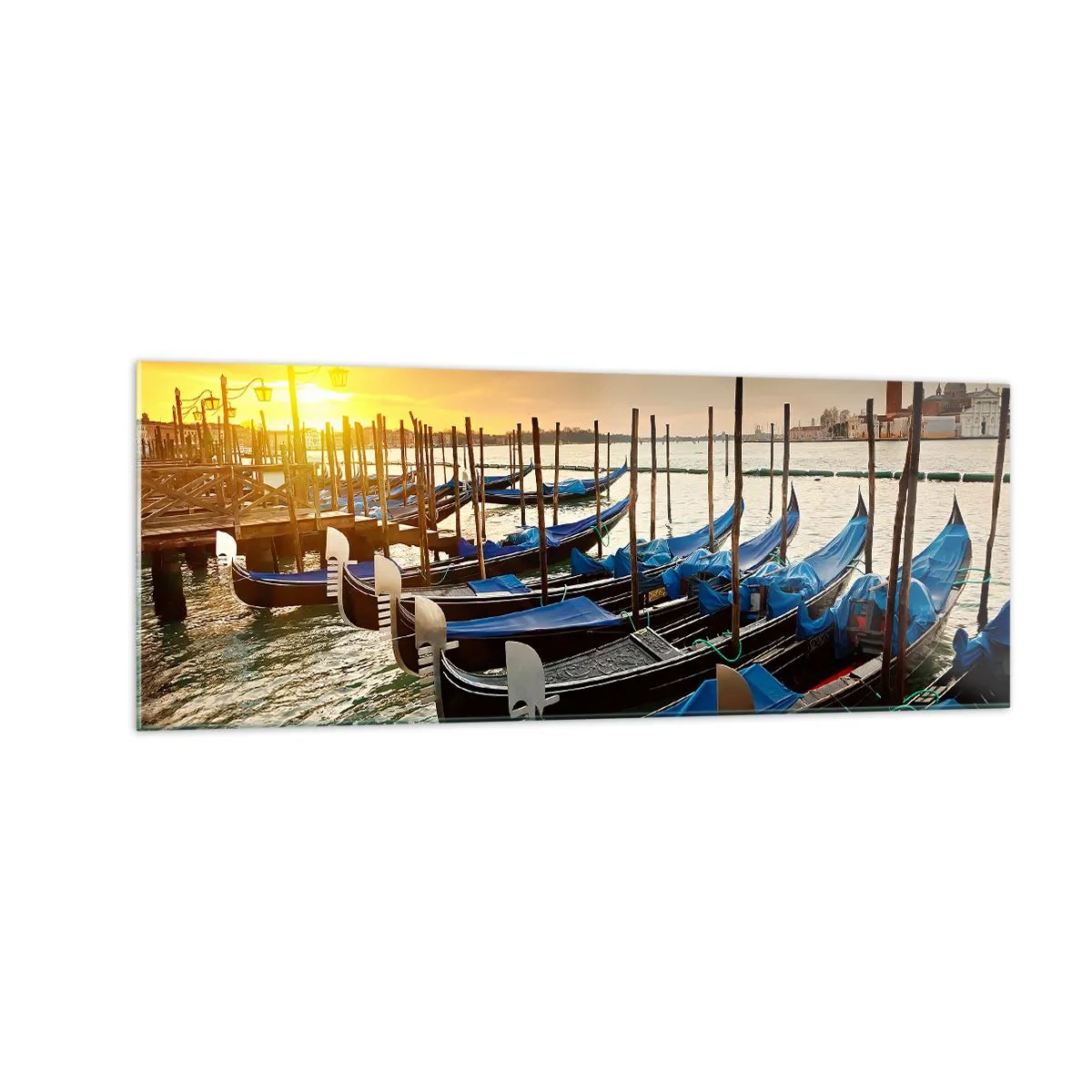 Üveg kép - Mielőtt jön a zsongás - 140x50 cm